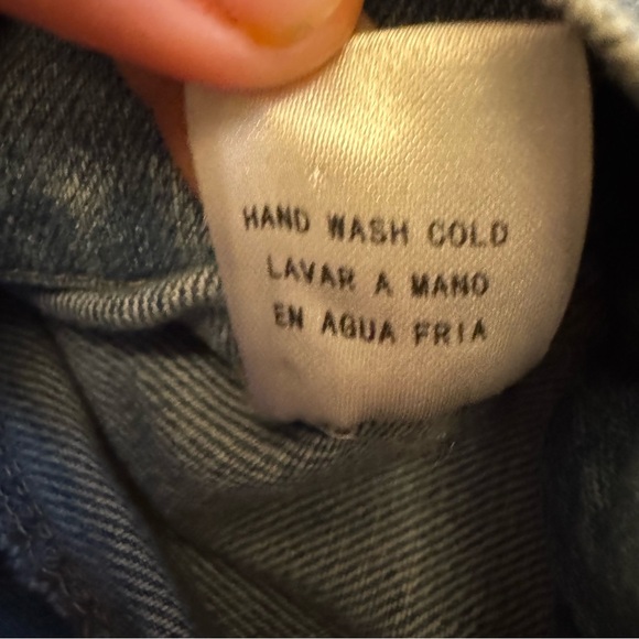 Ellison Women’s 90s Blue Acid Wash Denim Jacket – Size Medium - Picture 12 of 13